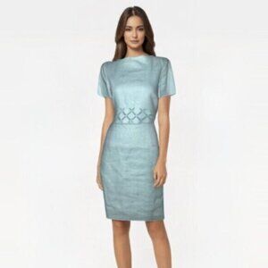 Talbots Light Blue Mini Dress